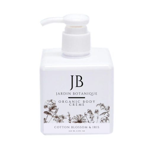 Cotton Blossom & Iris Organic Body Crème