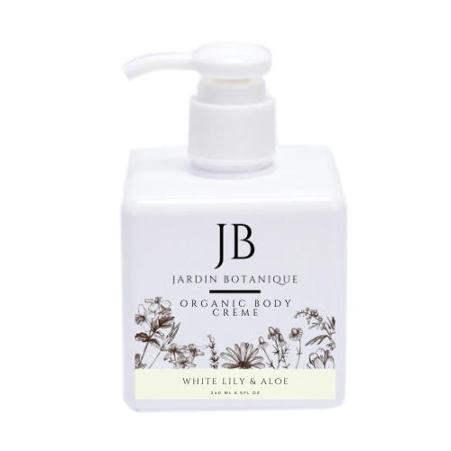 White Lily & Aloe Organic Body Crème