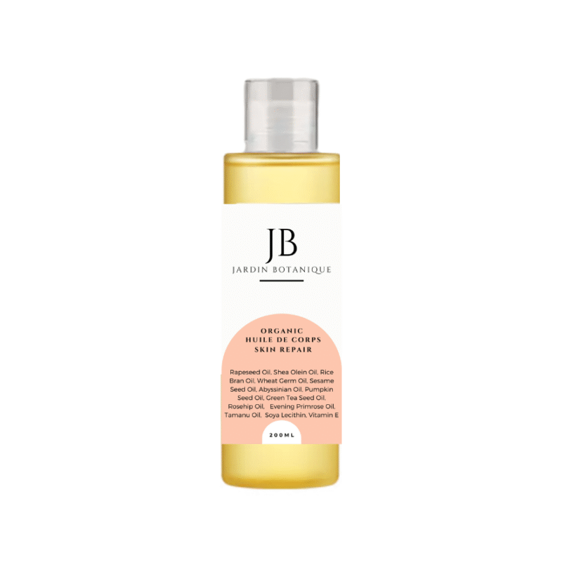 Organic Body Oil for Skin Repair Scars Stretchmarks 200ml