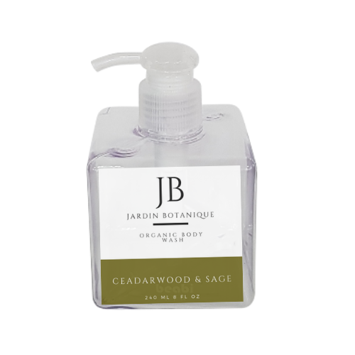 Cedarwood & Sage Organic Body Wash