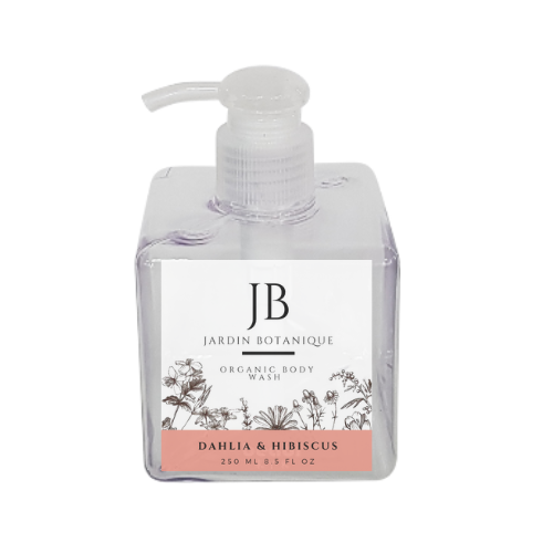 Dahlia & Hibiscus Organic Body Wash