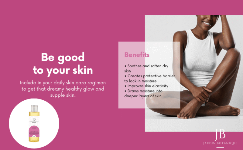 Organic Body Oil for Dry Skin 200ml - Image 4