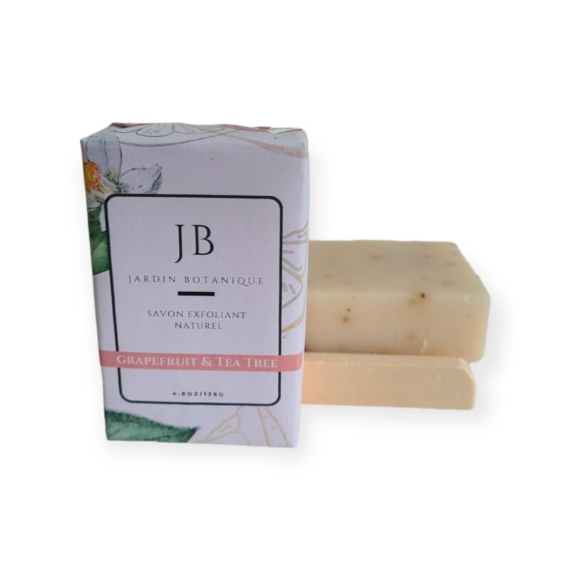 Natural Grapefruit & Tea Tree Cold Process Soap Bar
