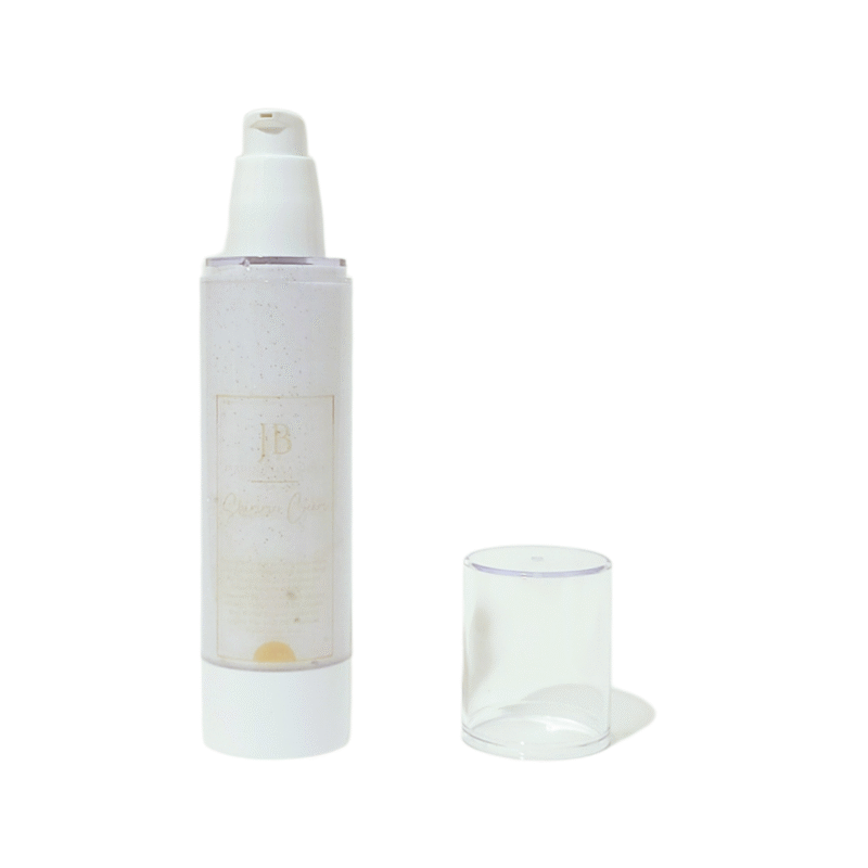 Light Tone Body Shimmer Cream Transparent