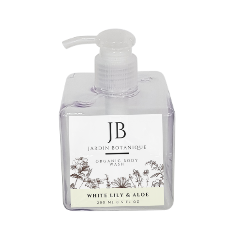 White Lily & Aloe Organic Body Wash