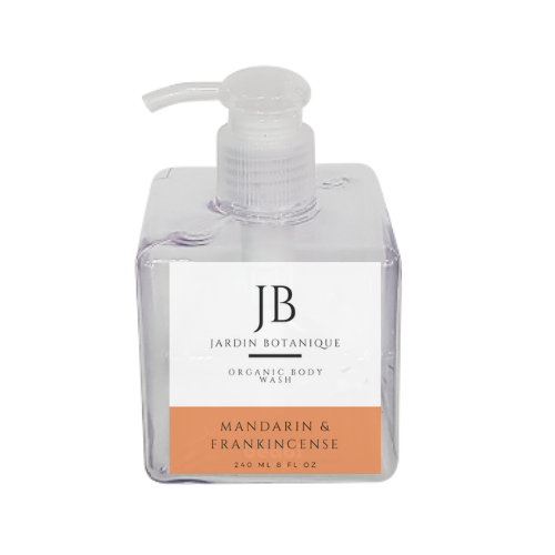 Mandarin & Frankincense Organic Body Wash