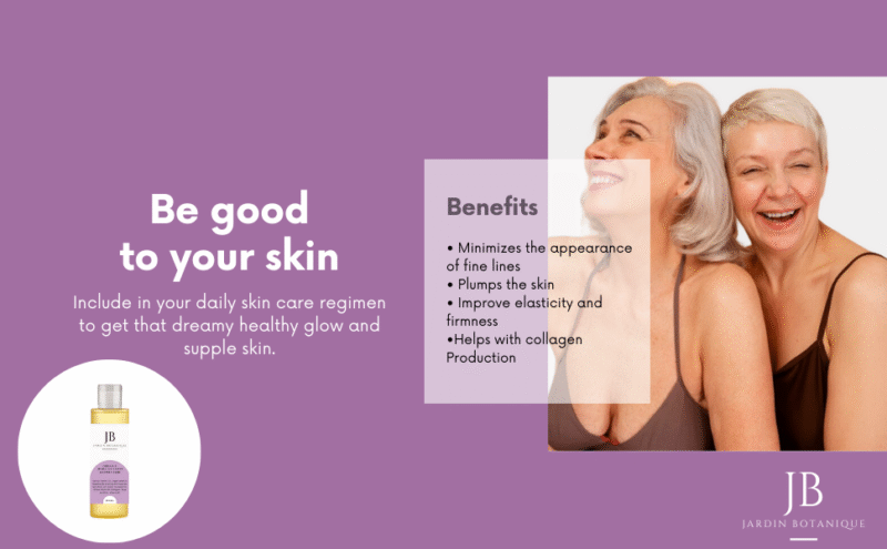 Organic Body Oil for Mature Aged Skin 200ml - Image 4