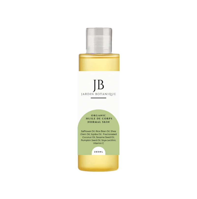 Organic Body Oil for Normal Skin 200ml