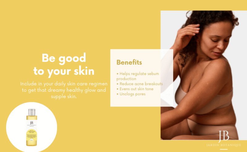 Organic Body Oil for Oily/Acne Prone Skin 200ml - Image 4
