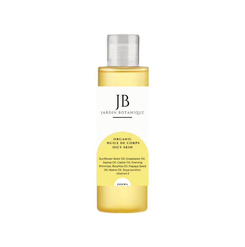 Organic Body Oil for Oily/Acne Prone Skin 200ml