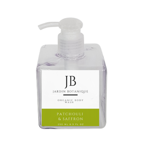 Patchouli & Saffron Organic Body Wash