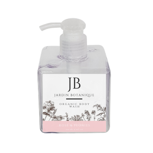 Rose & Peonies Organic Body Wash