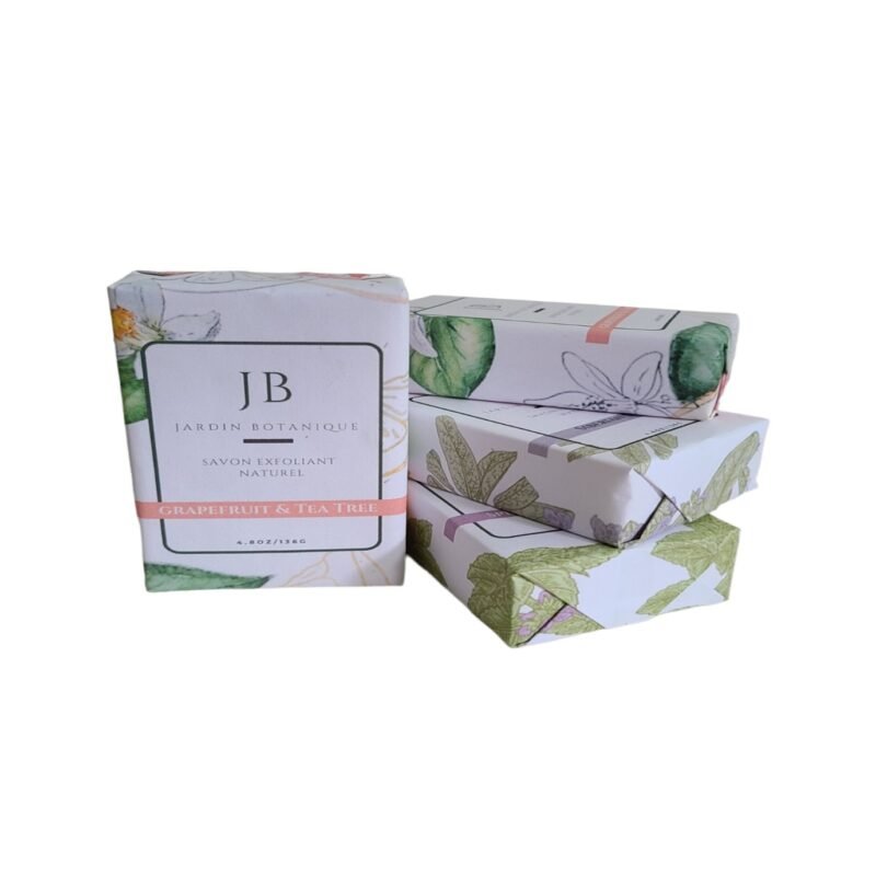 Natural Herbal Cold Process Soap Bar Gift Set
